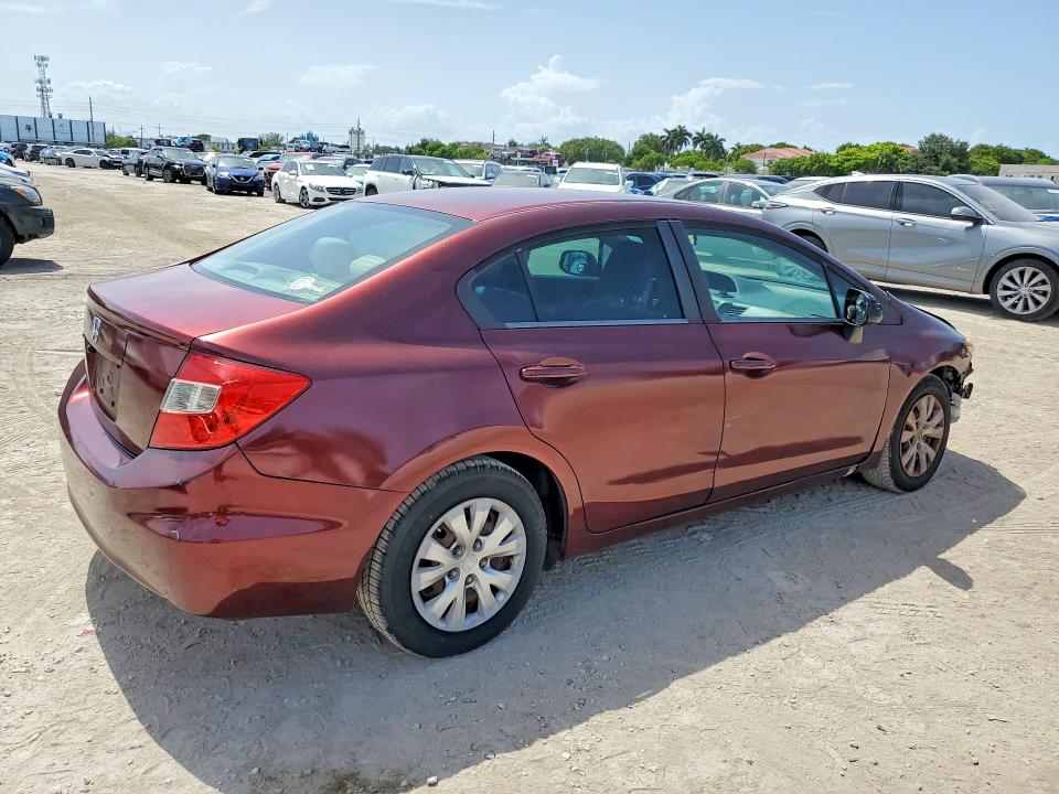 Aukcja sprzedaży 2012 Honda Civic, vin: 19XFB2F55CE085724, numer aukcji: 60712376