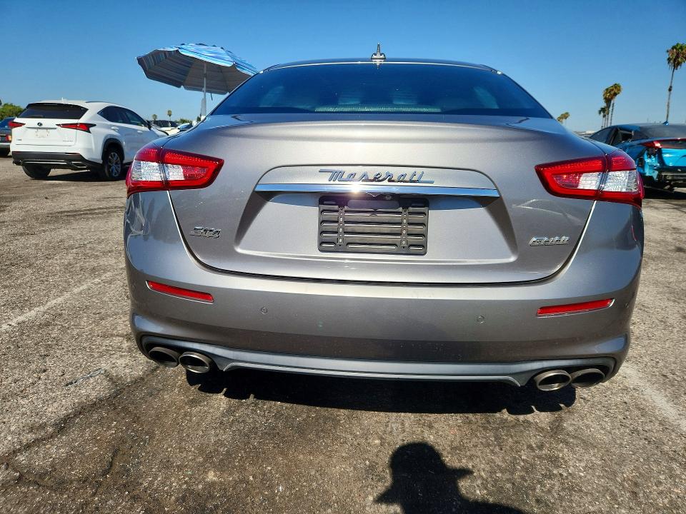 2018 Maserati Ghibli მანქანა იყიდება აუქციონზე, vin: ZAM57YTA8J1286322, აუქციონის ნომერი: 61344536