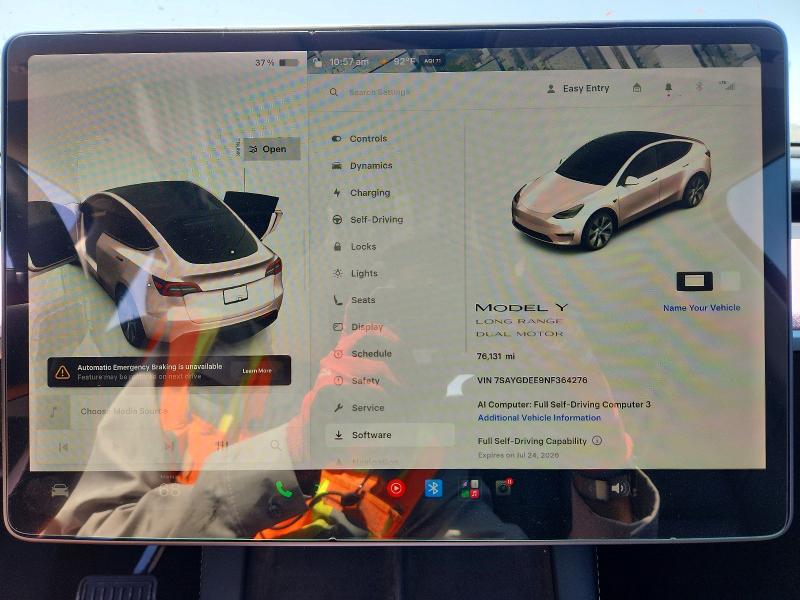 Продаж на аукціоні авто 2022 Tesla Model Y, vin: 7SAYGDEE9NF364276, номер лоту: 60973946