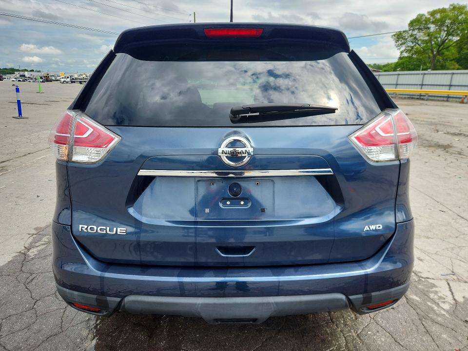 2016 Nissan Rogue მანქანა იყიდება აუქციონზე, vin: KNMAT2MV5GP712146, აუქციონის ნომერი: 60696486