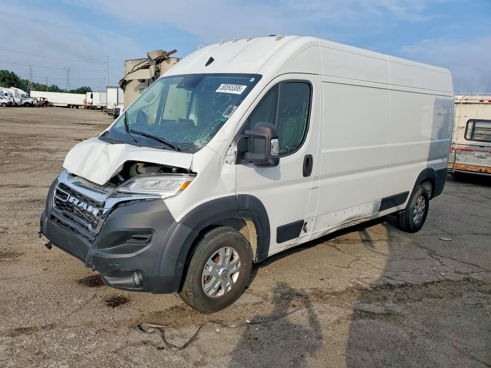 2024 Ram Promaster 2500 მანქანა იყიდება აუქციონზე, vin: 3C6LRVDG7RE126004, აუქციონის ნომერი: 58565306