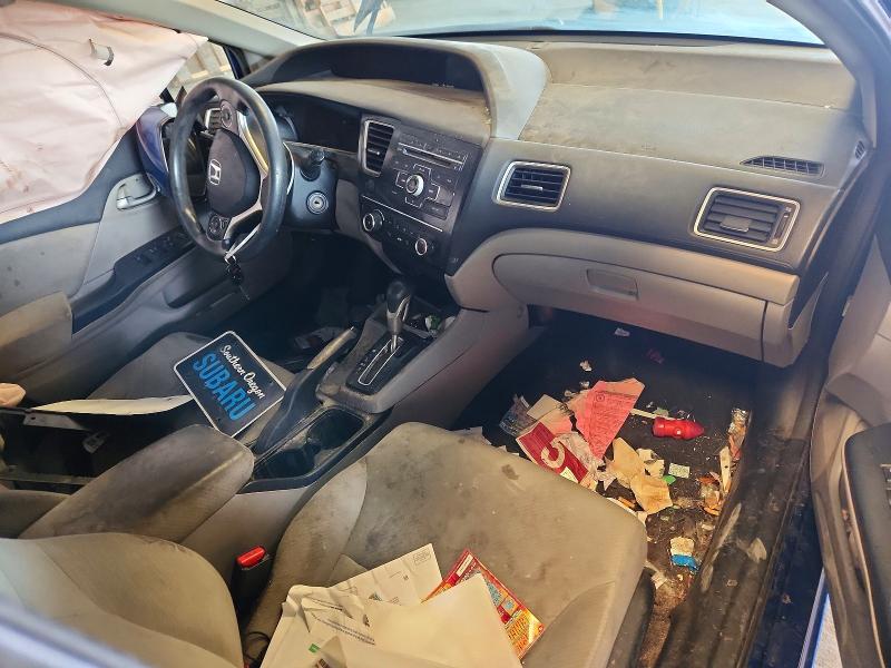59306296 :رقم المزاد ، 19XFB2F58DE204562 vin ، 2013 Honda Civic مزاد بيع