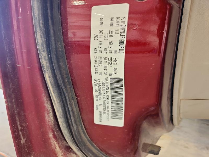 61777526 :رقم المزاد ، 2D4RN6DX0AR440068 vin ، 2010 Dodge Grand Caravan مزاد بيع