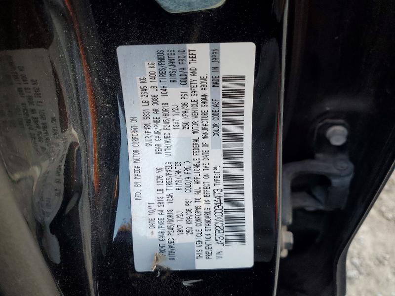 Продажа на аукционе авто 2012 Mazda Cx-9, vin: JM3TB2CVXC0344473, номер лота: 63426786