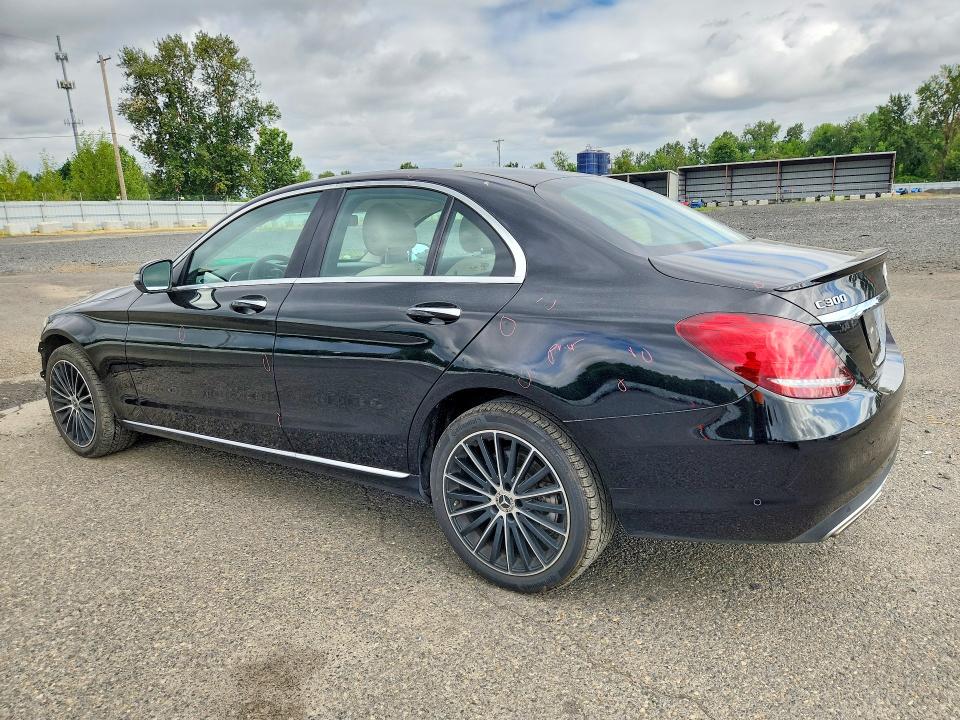 61685576 :رقم المزاد ، 55SWF8EB1KU316883 vin ، 2019 Mercedes-benz C مزاد بيع