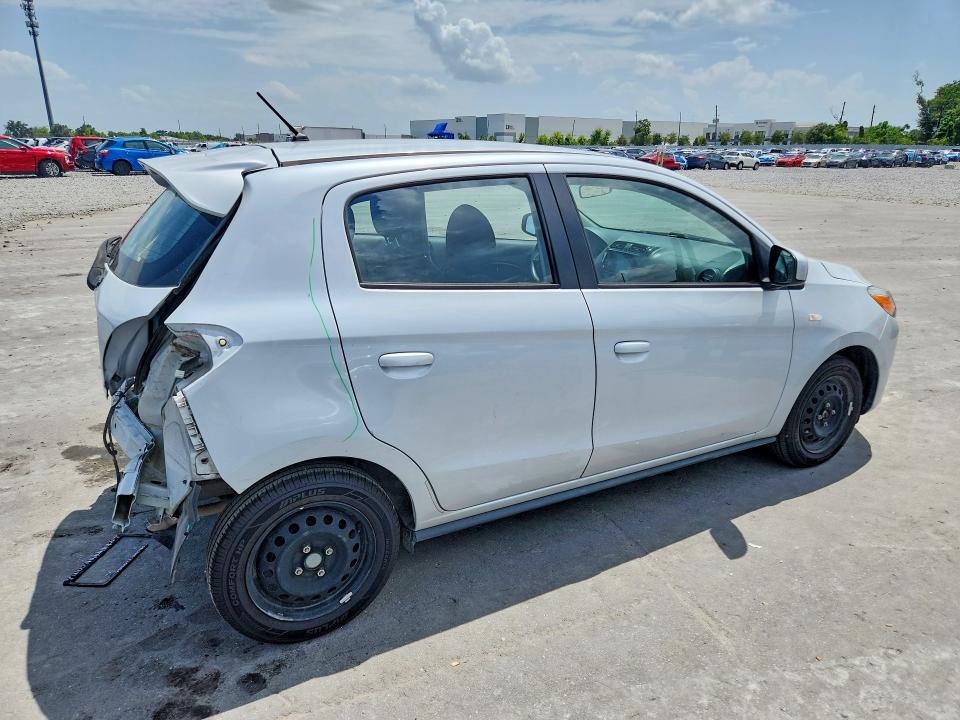2022 Mitsubishi Mirage მანქანა იყიდება აუქციონზე, vin: ML32AUHJ6NH009856, აუქციონის ნომერი: 61040726