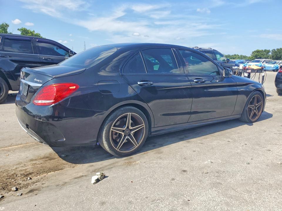 62567996 :رقم المزاد ، 55SWF6EB1GU103007 vin ، 2016 Mercedes-benz C مزاد بيع