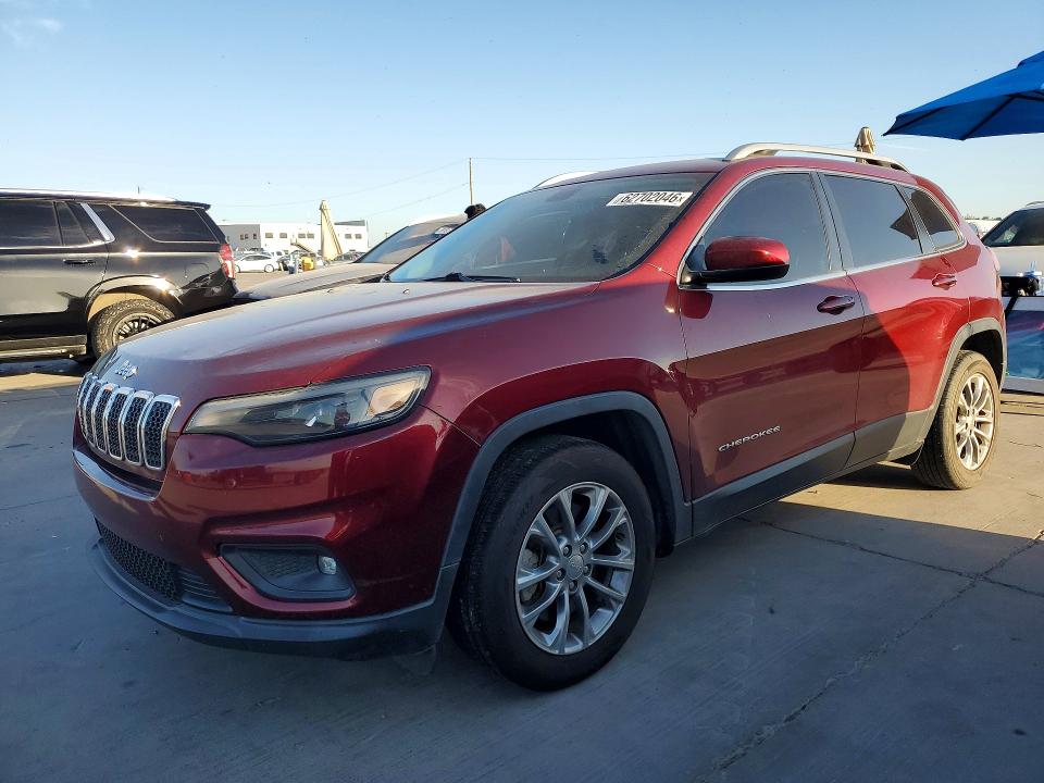 Aukcja sprzedaży 2019 Jeep Cherokee, vin: 1C4PJLLB0KD184667, numer aukcji: 62702046