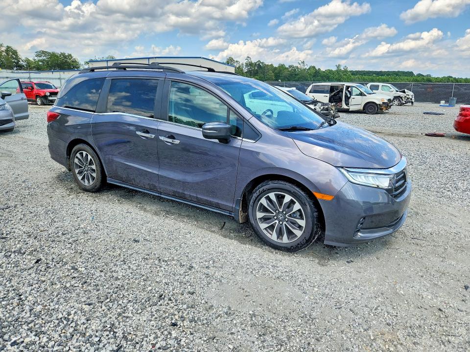 59965116 :رقم المزاد ، 5FNRL6H72NB036719 vin ، 2022 Honda Odyssey مزاد بيع