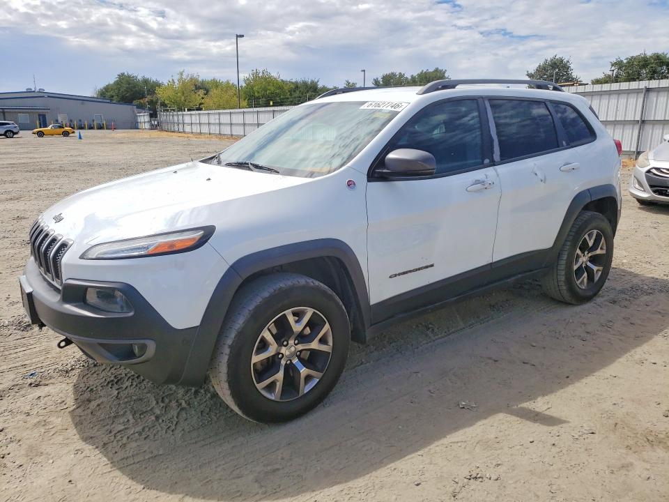 2014 Jeep Cherokee მანქანა იყიდება აუქციონზე, vin: 1C4PJMBS7EW186075, აუქციონის ნომერი: 61627746