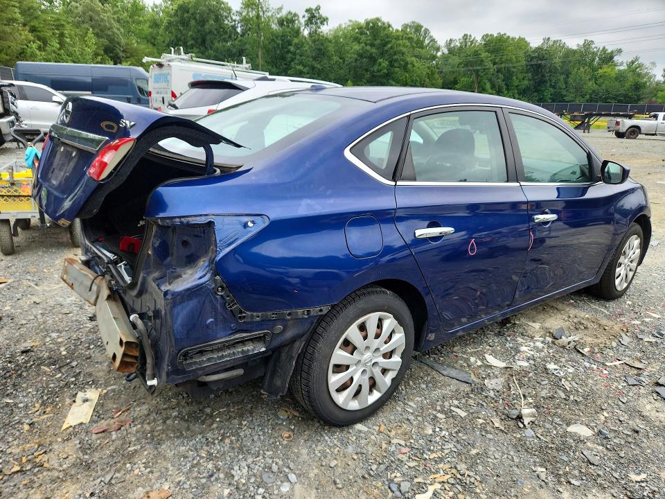 2016 Nissan Sentra მანქანა იყიდება აუქციონზე, vin: 3N1AB7AP1GL647087, აუქციონის ნომერი: 59799456