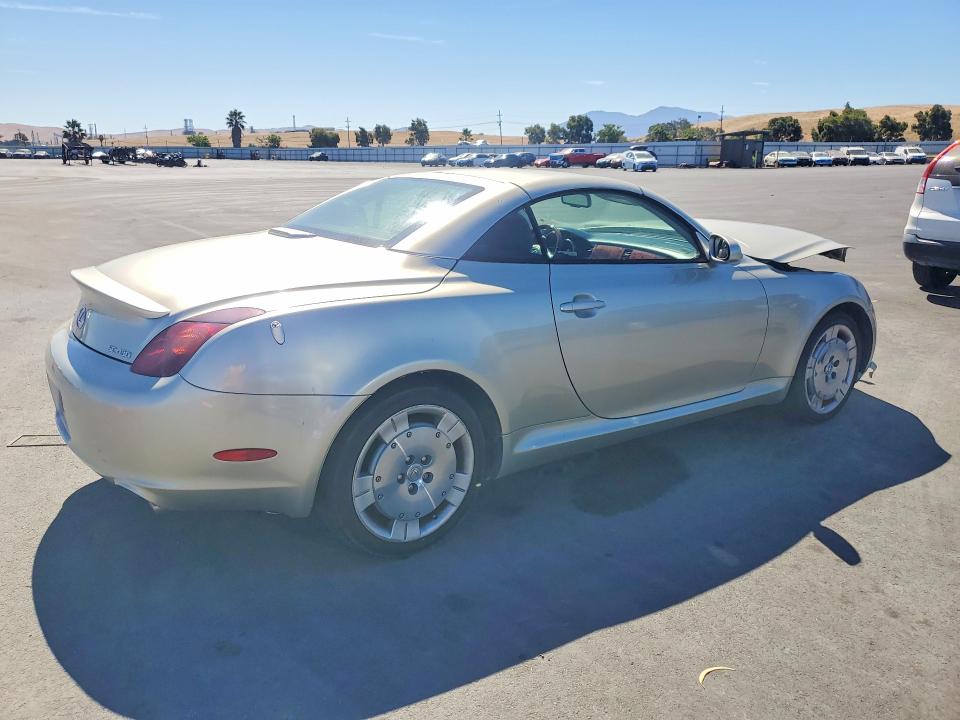 62495926 :رقم المزاد ، JTHFN48Y320034061 vin ، 2002 Lexus Sc مزاد بيع