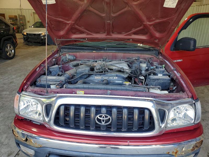 2001 Toyota Tacoma მანქანა იყიდება აუქციონზე, vin: 5TEHN72N41Z819360, აუქციონის ნომერი: 62712086