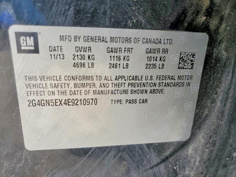 Продажа на аукционе авто 2014 Buick Regal, vin: 2G4GN5EX4E9210970, номер лота: 60658626