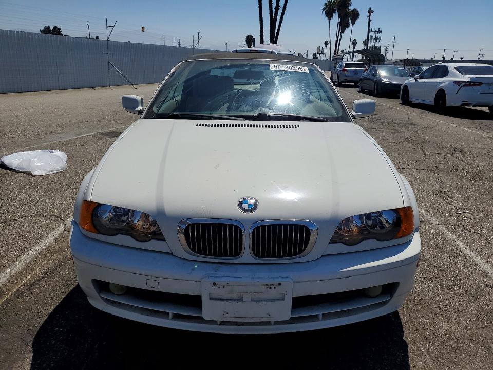 2001 Bmw 325 მანქანა იყიდება აუქციონზე, vin: WBABS33441JY52797, აუქციონის ნომერი: 60690356