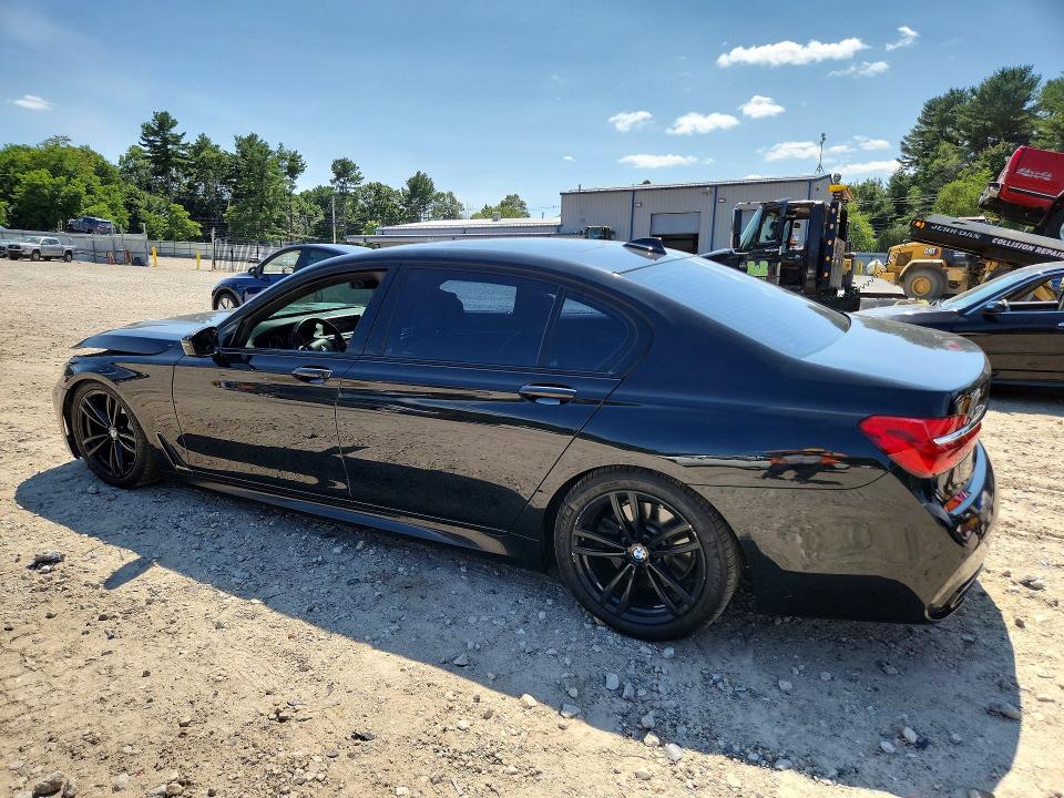 Auction sale of the 2019 Bmw 740, vin: WBA7E4C57KGV70292, lot number: 61570116
