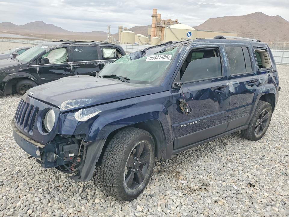 2016 Jeep Patriot მანქანა იყიდება აუქციონზე, vin: 1C4NJRFBXGD658931, აუქციონის ნომერი: 60831486
