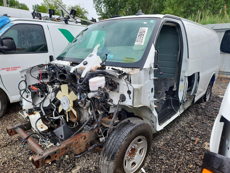 63678386 :رقم المزاد ، 1GCWGAFPXJ1319823 vin ، 2018 Chevrolet Express G2500 مزاد بيع
