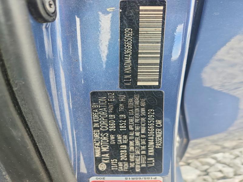61158466 :رقم المزاد ، KNADM4A36G6650929 vin ، 2016 Kia Rio مزاد بيع