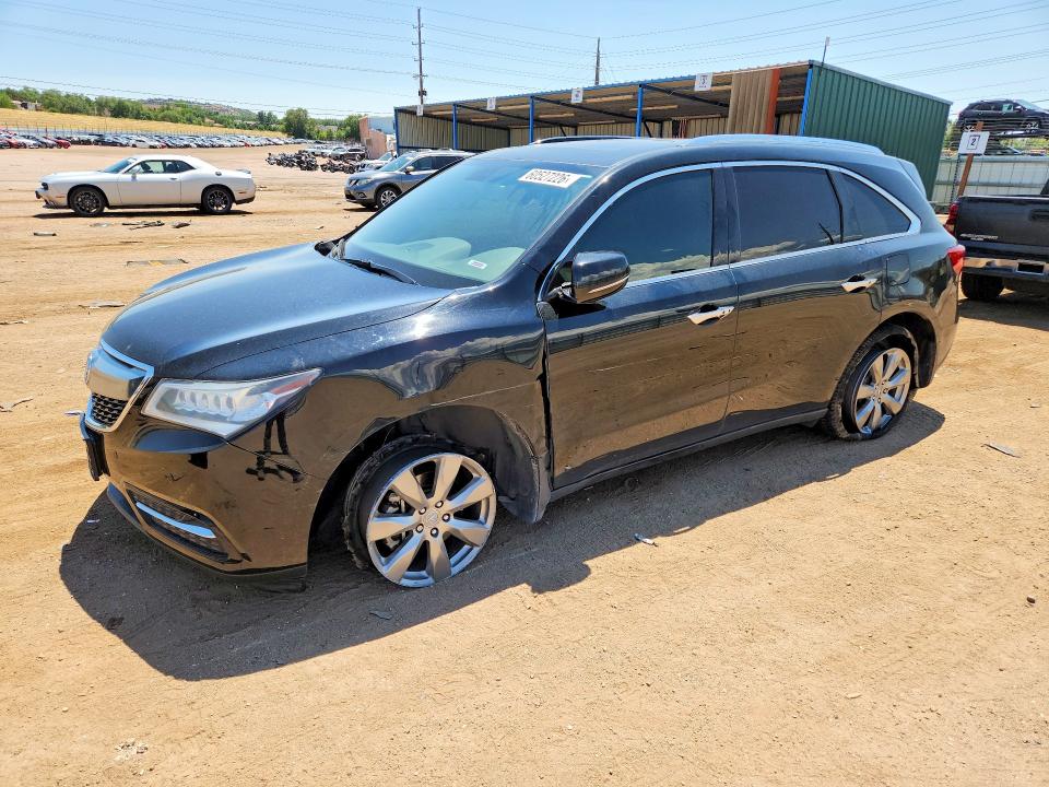 2014 Acura Mdx მანქანა იყიდება აუქციონზე, vin: 5FRYD4H80EB022399, აუქციონის ნომერი: 60527226