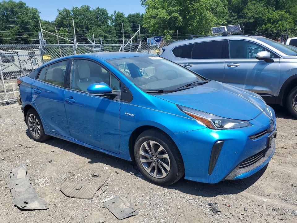 2021 Toyota Prius მანქანა იყიდება აუქციონზე, vin: JTDKAMFUXM3141105, აუქციონის ნომერი: 60469806