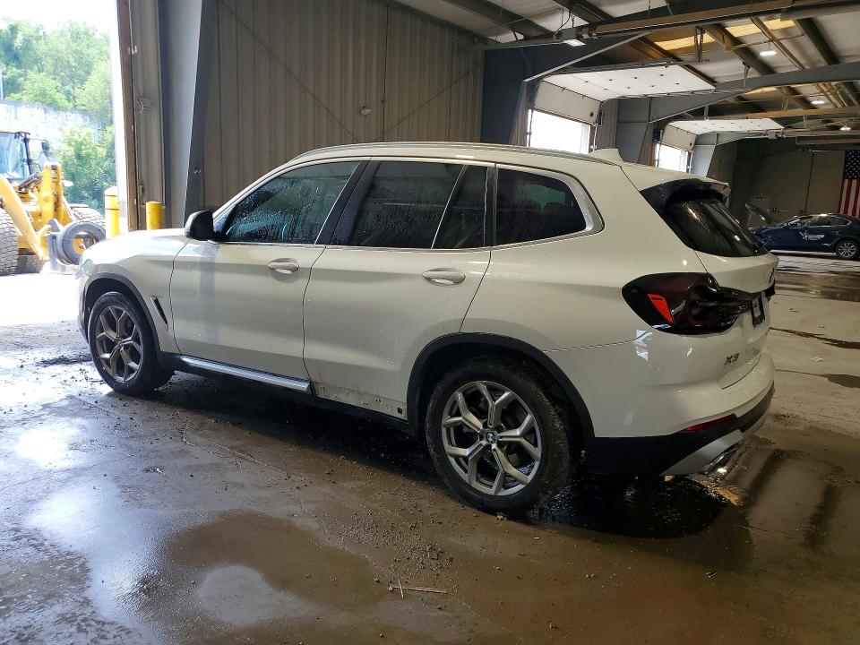 2022 Bmw X3 მანქანა იყიდება აუქციონზე, vin: 5UX53DP03N9M92843, აუქციონის ნომერი: 59948856