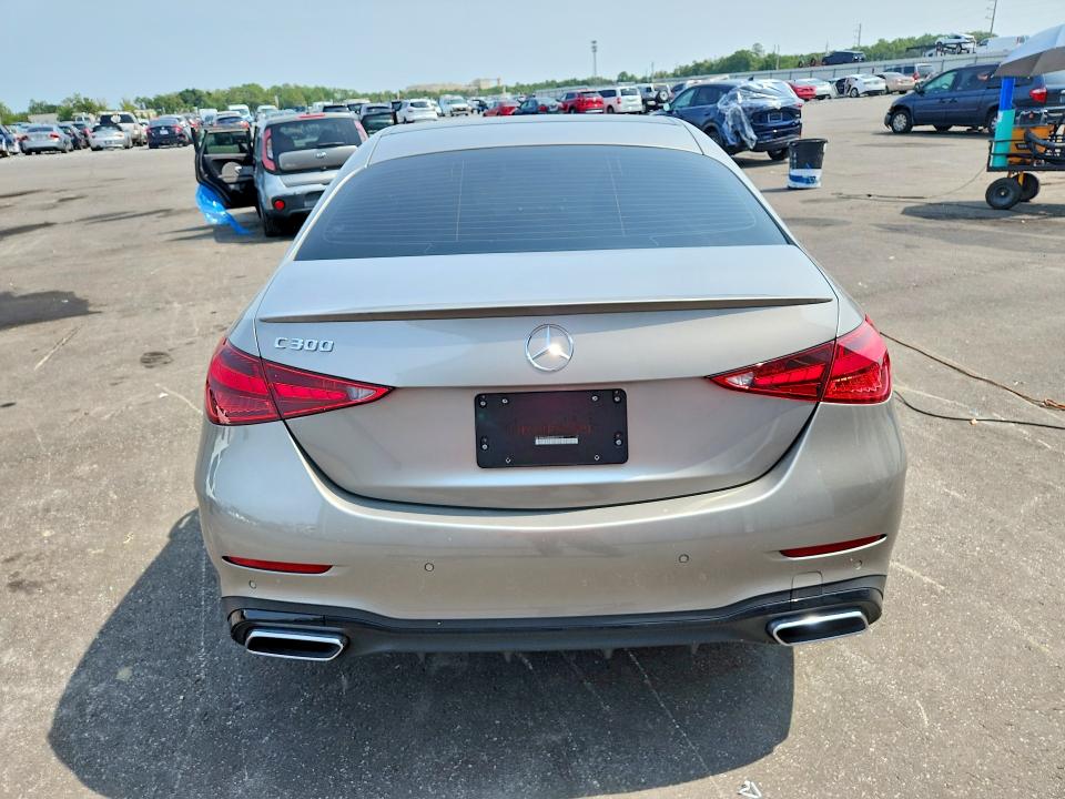 2022 Mercedes-benz C მანქანა იყიდება აუქციონზე, vin: W1KAF4GBXNR045151, აუქციონის ნომერი: 62761886