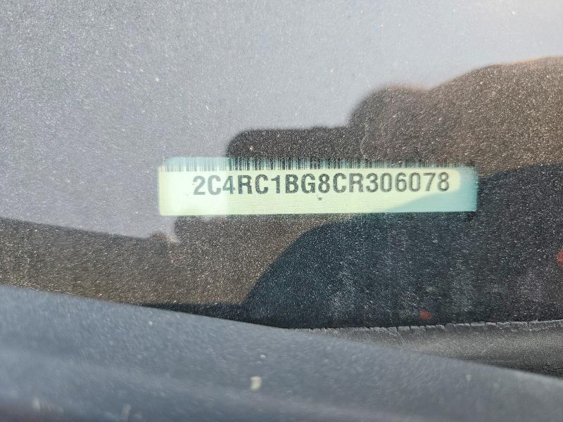 2012 Chrysler Town & Country მანქანა იყიდება აუქციონზე, vin: 2C4RC1BG8CR306078, აუქციონის ნომერი: 61155536