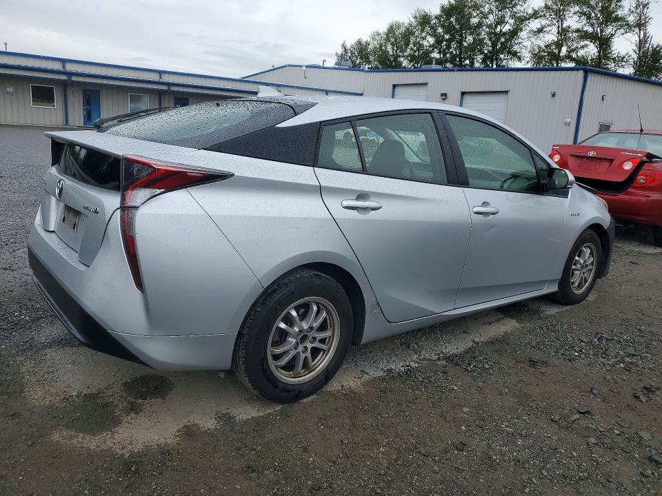 2017 Toyota Prius მანქანა იყიდება აუქციონზე, vin: JTDKBRFU1H3546754, აუქციონის ნომერი: 59693686