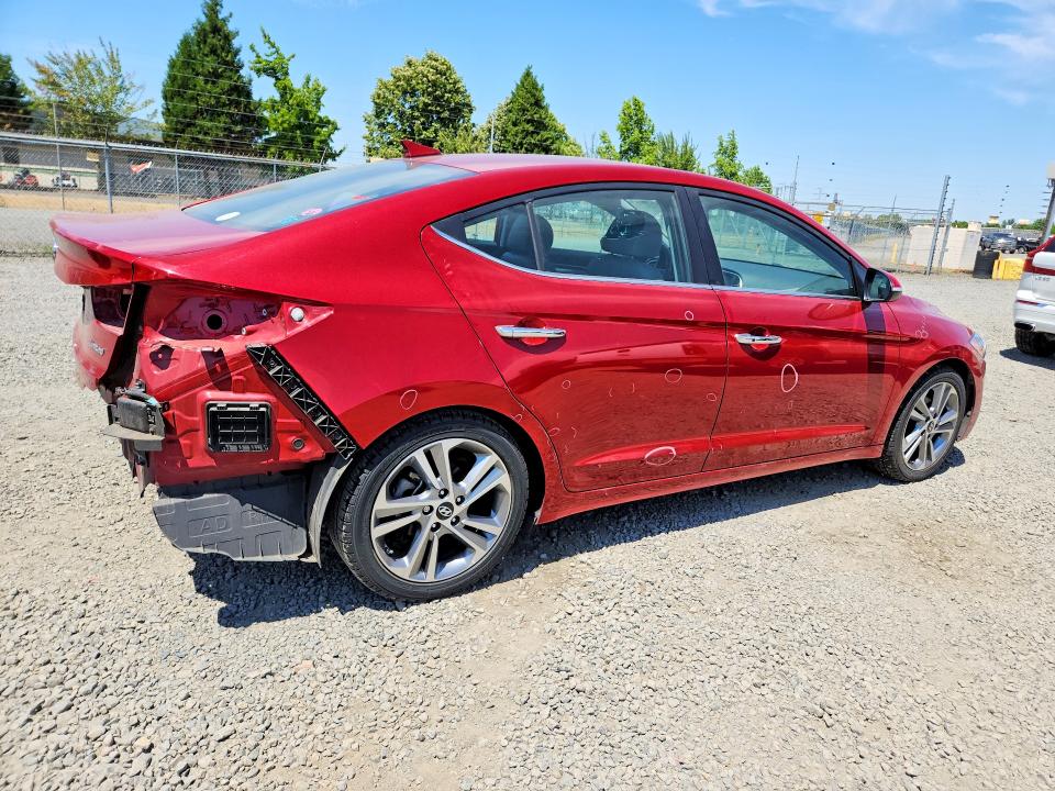 Продаж на аукціоні авто 2017 Hyundai Elantra, vin: KMHD84LFXHU262965, номер лоту: 59699496