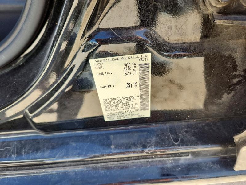Aukcja sprzedaży 2019 Nissan Altima, vin: 1N4AL4FV0KC101150, numer aukcji: 60838066