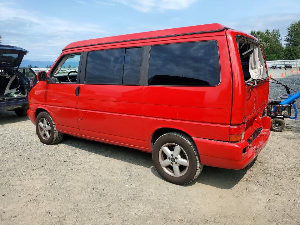 62345476 :رقم المزاد ، WV2NB47052H024281 vin ، 2002 Volkswagen Eurovan مزاد بيع