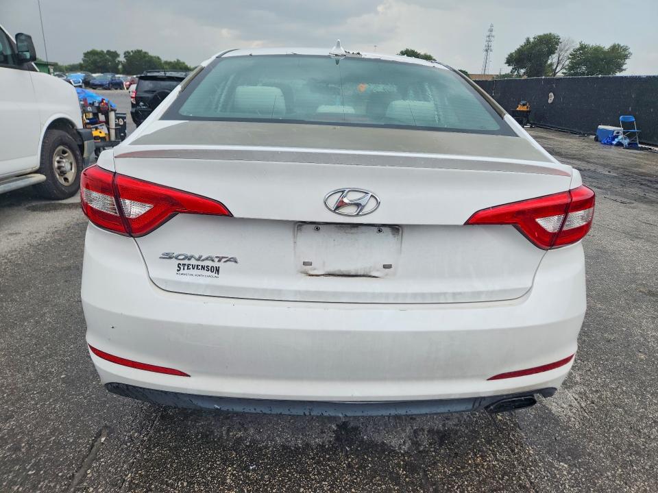 2017 Hyundai Sonata მანქანა იყიდება აუქციონზე, vin: 5NPE24AF1HH491185, აუქციონის ნომერი: 60918416