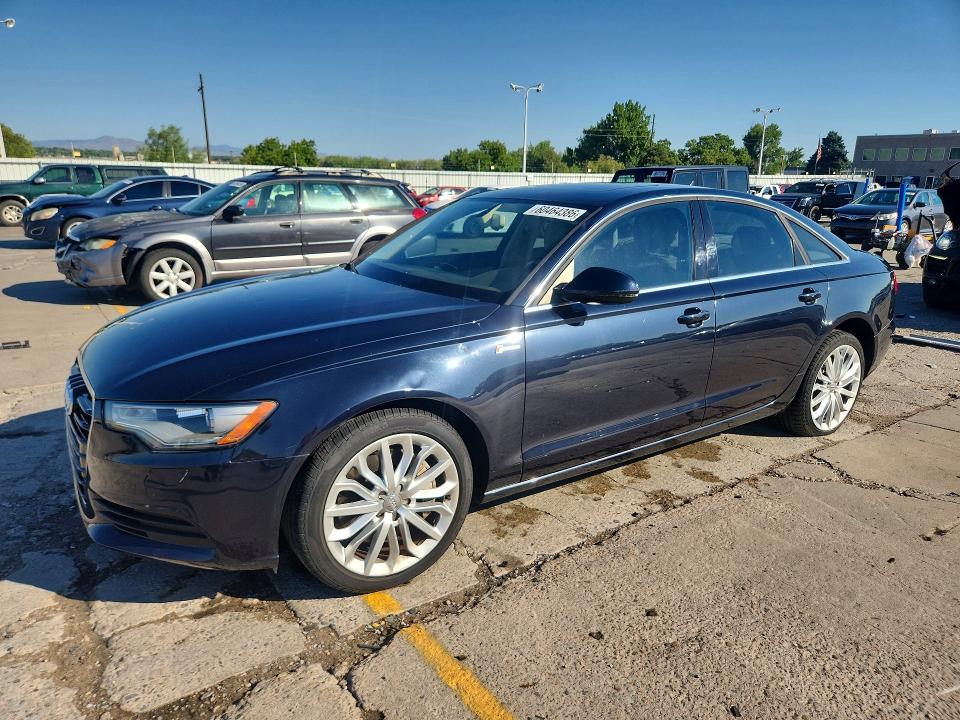 2014 Audi A6 მანქანა იყიდება აუქციონზე, vin: WAUFGAFC4EN071125, აუქციონის ნომერი: 60464386