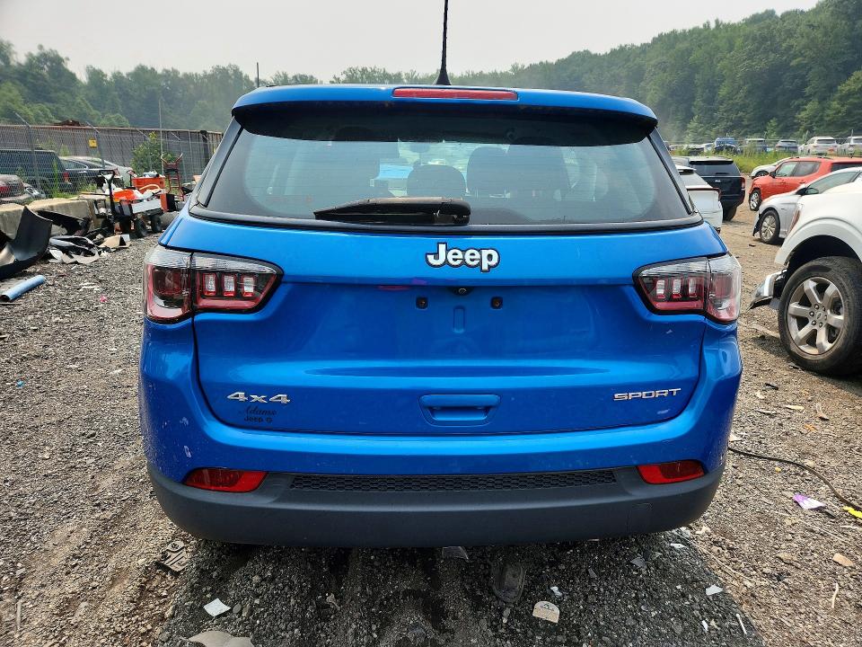 2021 Jeep Compass მანქანა იყიდება აუქციონზე, vin: 3C4NJDAB5MT540026, აუქციონის ნომერი: 61131846