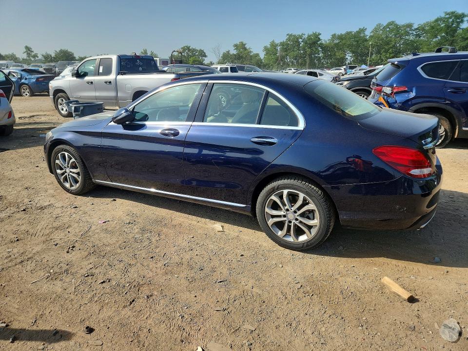 58904936 :رقم المزاد ، 55SWF4KB4HU207159 vin ، 2017 Mercedes-benz C مزاد بيع