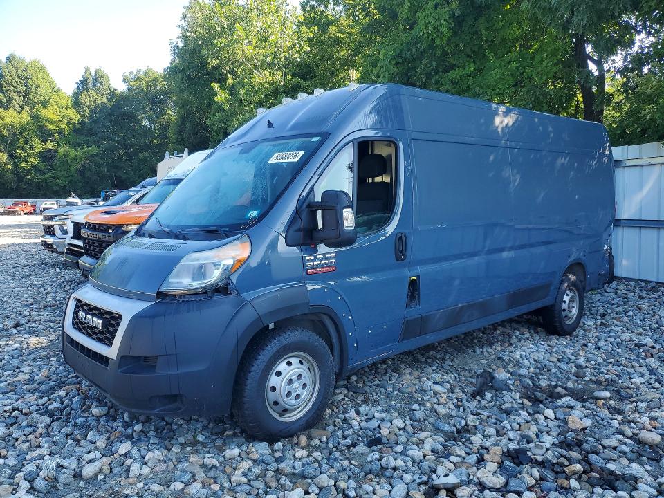 2019 Ram Promaster 3500 მანქანა იყიდება აუქციონზე, vin: 3C6URVJGXKE558665, აუქციონის ნომერი: 62688096