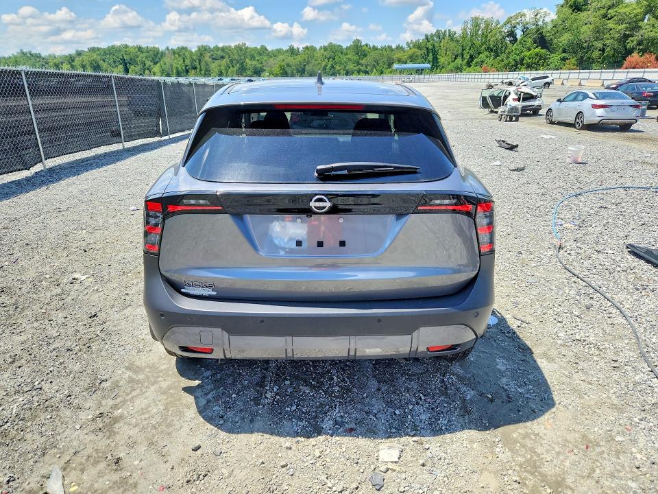60948556 :رقم المزاد ، 3N8AP6CA1SL320896 vin ، 2025 Nissan Kicks مزاد بيع