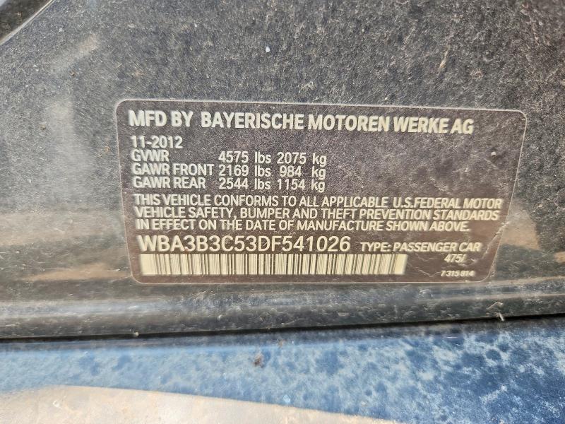 Aukcja sprzedaży 2013 Bmw 328, vin: WBA3B3C53DF541026, numer aukcji: 61136686