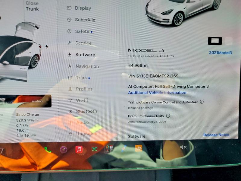 Продаж на аукціоні авто 2021 Tesla Model 3, vin: 5YJ3E1EA0MF921969, номер лоту: 63011336