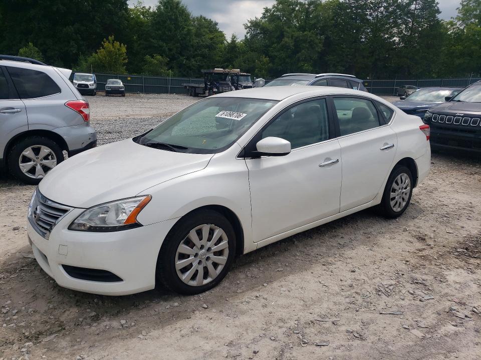 Продаж на аукціоні авто 2014 Nissan Sentra, vin: 3N1AB7AP5EL641547, номер лоту: 61098706