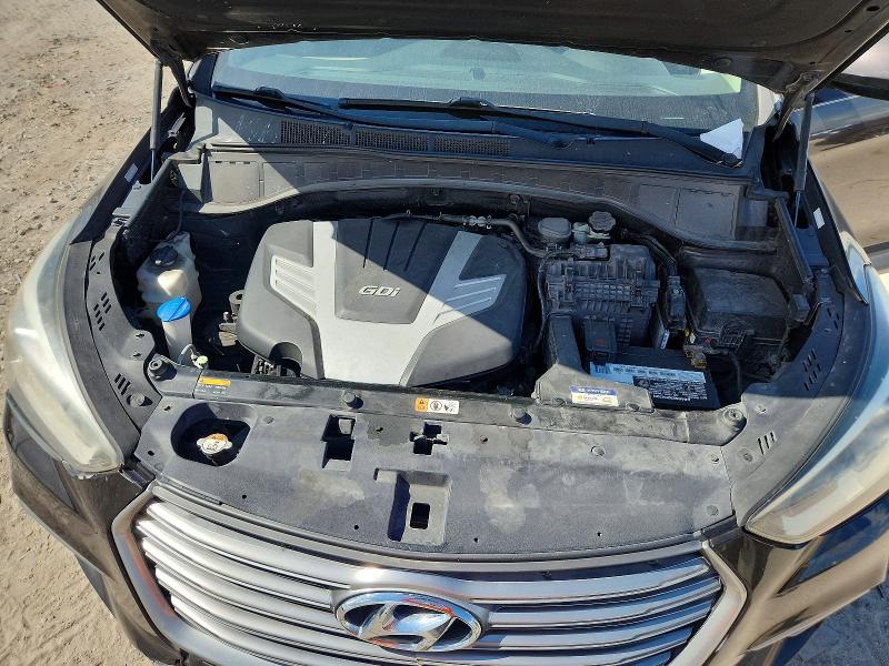 56193976 :رقم المزاد ، KM8SM4HF3HU178160 vin ، 2017 Hyundai Santa Fe مزاد بيع