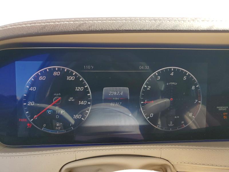 2019 Mercedes-benz S მანქანა იყიდება აუქციონზე, vin: WDDUG6GB7KA468043, აუქციონის ნომერი: 61302346