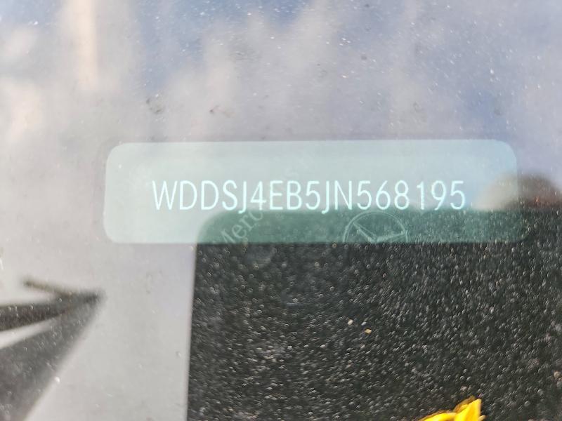2018 Mercedes-benz Cla მანქანა იყიდება აუქციონზე, vin: WDDSJ4EB5JN568195, აუქციონის ნომერი: 62936896