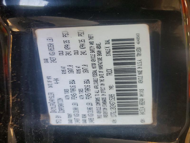 Aukcja sprzedaży 2004 Dodge Dakota, vin: 1D7GL12K24S715209, numer aukcji: 85792425