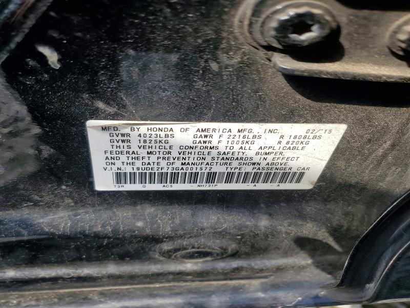 Aukcja sprzedaży 2016 Acura Ilx, vin: 19UDE2F73GA001572, numer aukcji: 59785136