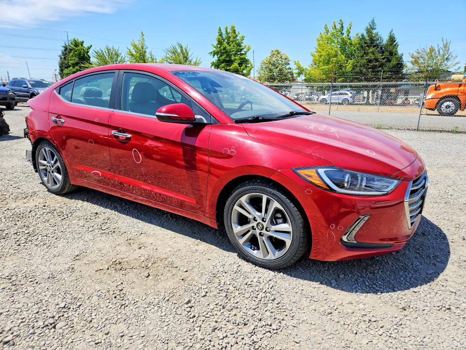 Продаж на аукціоні авто 2017 Hyundai Elantra, vin: KMHD84LFXHU262965, номер лоту: 59699496