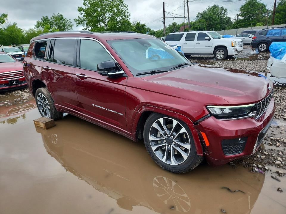 Продаж на аукціоні авто 2021 Jeep Grand Cherokee, vin: 1C4RJKDG3M8138355, номер лоту: 58888356