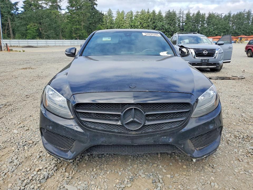 59299306 :رقم المزاد ، WDDWF4JB5JR409663 vin ، 2018 Mercedes-benz C مزاد بيع
