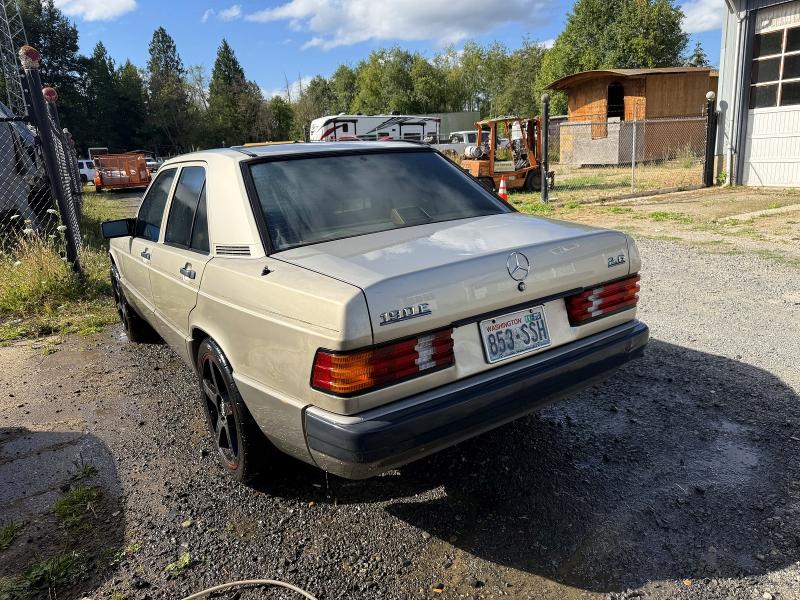 Aukcja sprzedaży 1989 Mercedes-benz 190, vin: WDBDA29D4KF628626, numer aukcji: 61643306